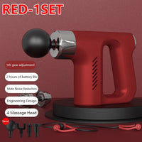 New Intelligent High Frequency Massage Gun Electric Deep Tissue Muscle Relaxation Fitness Body Massager Fascia Gun - Level Up Fitness Shop