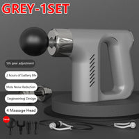 New Intelligent High Frequency Massage Gun Electric Deep Tissue Muscle Relaxation Fitness Body Massager Fascia Gun - Level Up Fitness Shop