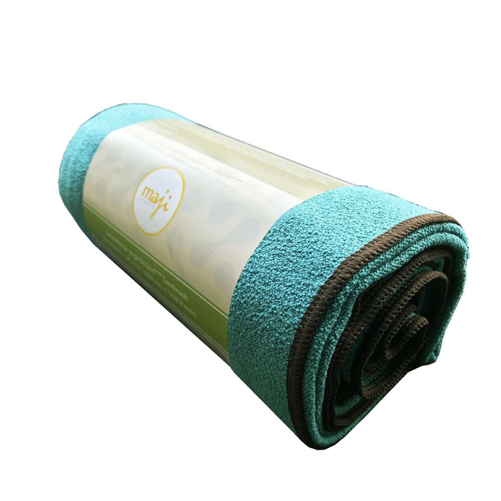 NoSkid Sand-Washed Yoga Mat Towel - Level Up Fitness Shop