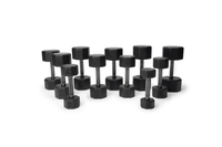 Octo Rubber Dumbbell (sold individually) - Level Up Fitness Shop