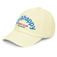 XLR8happy Resort Baseball Hat, Light Yellow, A Happy Accessory with a Wish of Happiness for the World