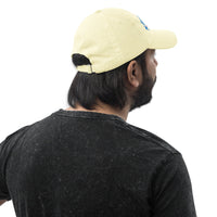 XLR8happy Resort Baseball Hat, Light Yellow, A Happy Accessory with a Wish of Happiness for the World