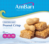 Peanut Crisp Bars - Level Up Fitness Shop