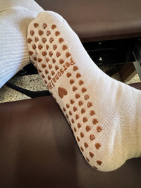 PersonalHour Pilates Socks — Heart Grip Edition AC022_02 - Level Up Fitness Shop