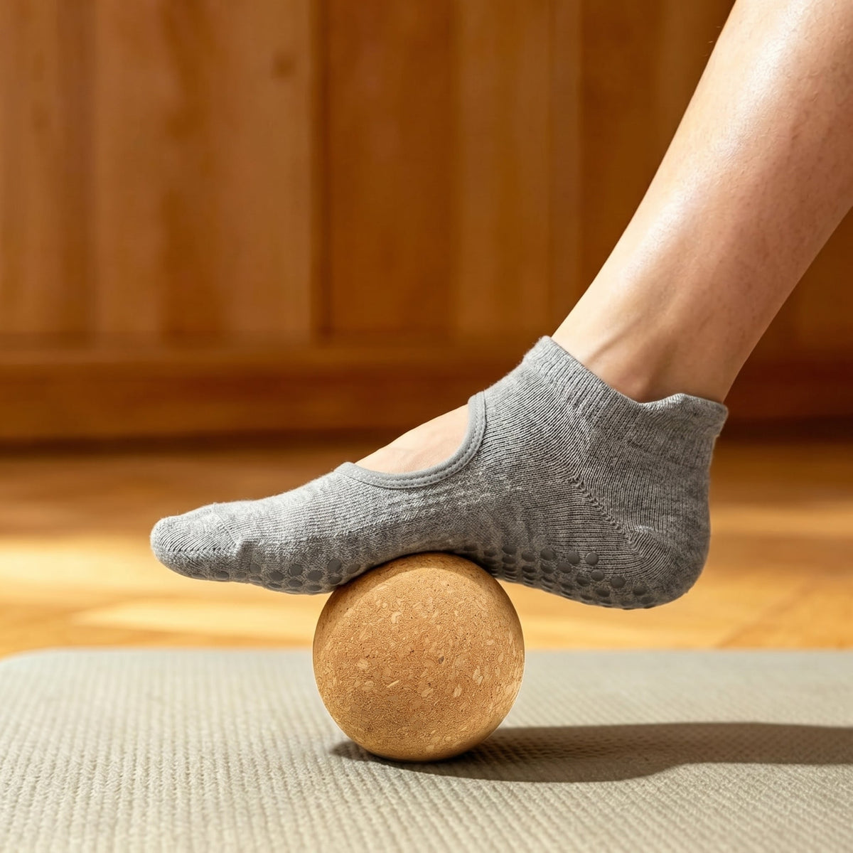 Pilates Natural Cork Ball - AC00504 - Level Up Fitness Shop