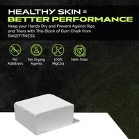 Premium Magnesium Block Chalk – Lab‑tested. Rugged. Ready for real workouts. - Level Up Fitness Shop