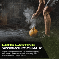 Premium Magnesium Block Chalk – Lab‑tested. Rugged. Ready for real workouts. - Level Up Fitness Shop