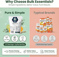 Pure Vitamin C Powder Supplement - Level Up Fitness Shop