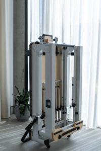 The Queen Pilates reformer frame and equipment