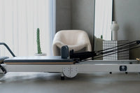 The Queen Pilates reformer home fitness equipment