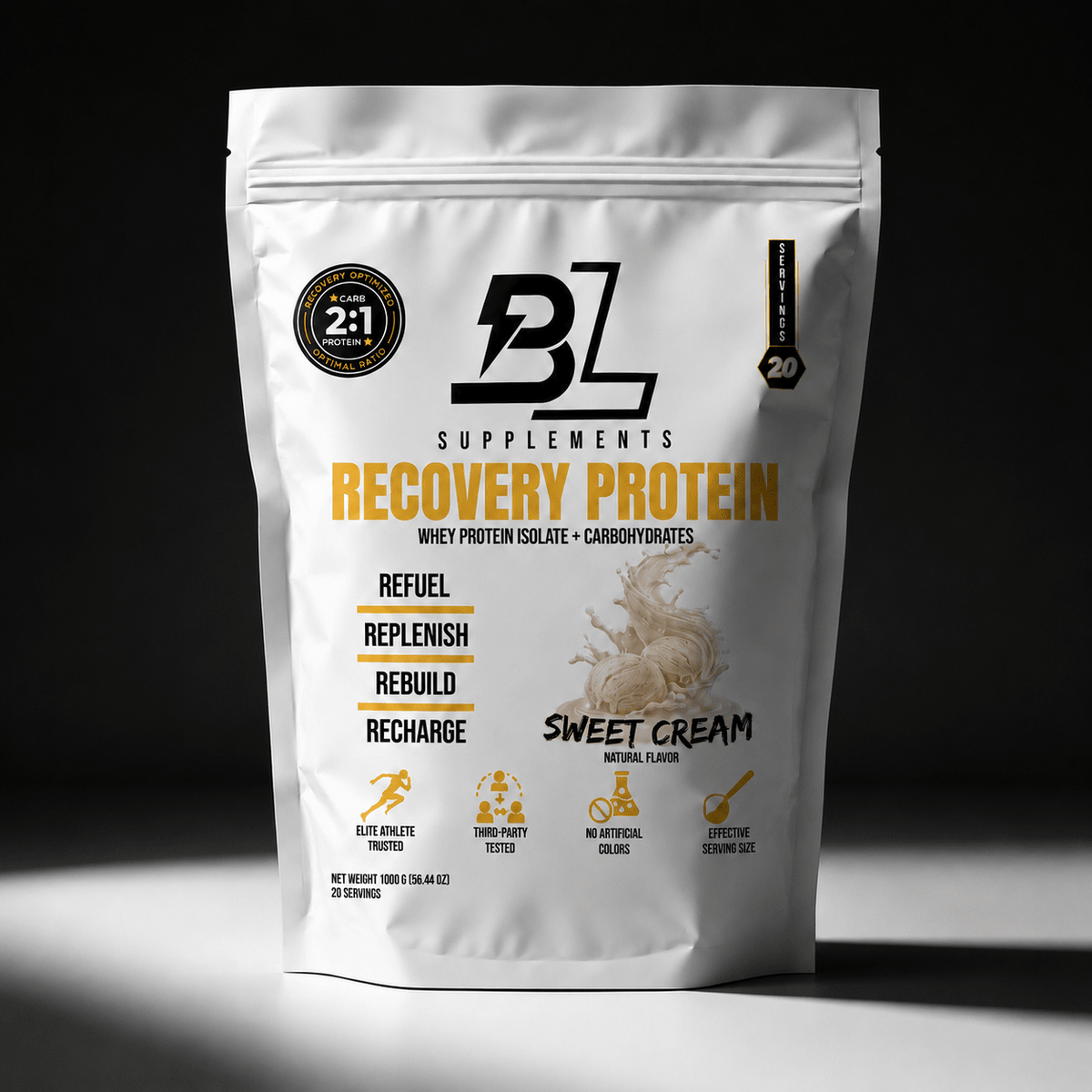 RECOVERY PROTEIN (NEW) - Level Up Fitness Shop
