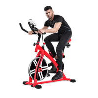 Indoor cycling bike for home cardio workouts