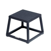 Steel Plyo Boxes – Heavy-Duty Plyometric Jump Platforms with Anti-Slip Rubber Top – Available in 12", and 18" Heights – Stackable, Stable, Built for Strength and Conditioning - Level Up Fitness Shop