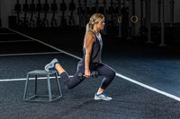 Steel Plyo Boxes – Heavy-Duty Plyometric Jump Platforms with Anti-Slip Rubber Top – Available in 12", and 18" Heights – Stackable, Stable, Built for Strength and Conditioning - Level Up Fitness Shop