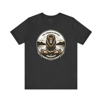 DipaliZ Fierce Lion Yoga Unisex Cotton Tee Fitness Apparel
