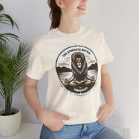 DipaliZ Fierce Lion Yoga Unisex Cotton Tee Fitness Apparel