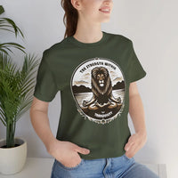 DipaliZ Fierce Lion Yoga Unisex Cotton Tee Fitness Apparel