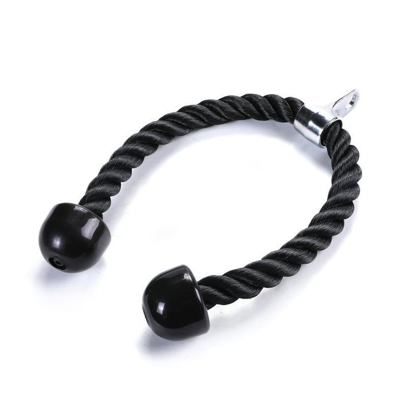 Triceps trainer biceps pull rope single double-headed rope down pull rope gantry fitness down pressure rope - Level Up Fitness Shop