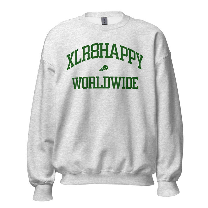 XLR8happy Worldwide Sweatshirt, Forest, A Happy Garment for a Happy World