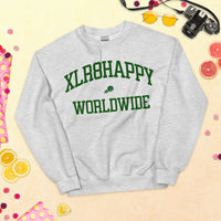 XLR8happy Worldwide Sweatshirt, Forest, A Happy Garment for a Happy World