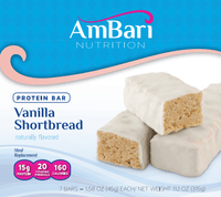 Vanilla Shortbread Bars - Level Up Fitness Shop