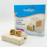 Vanilla Shortbread Bars - Level Up Fitness Shop
