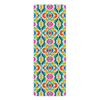 Dipaliz Ikat rubber yoga mat 70 inch full length
