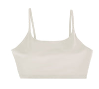 Women Strap Sport Bras Padded StrappyÊCrop Square Neck Low Impact Bras SexyÊFitnessÊTank Tops with Removable Pads Flat Straps for Gym Yoga Workout Run - Level Up Fitness Shop