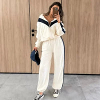 Women’s Colorblock Zip Jacket & Pants Set - Level Up Fitness Shop