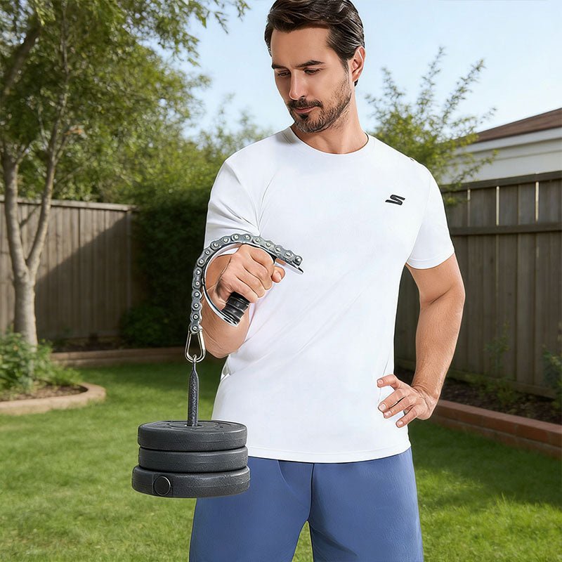Wrist & Forearm Strengthener - Arm Wrestling Trainer, Grip Strength Equipment for Fitness & Physical Therapy - Level Up Fitness Shop