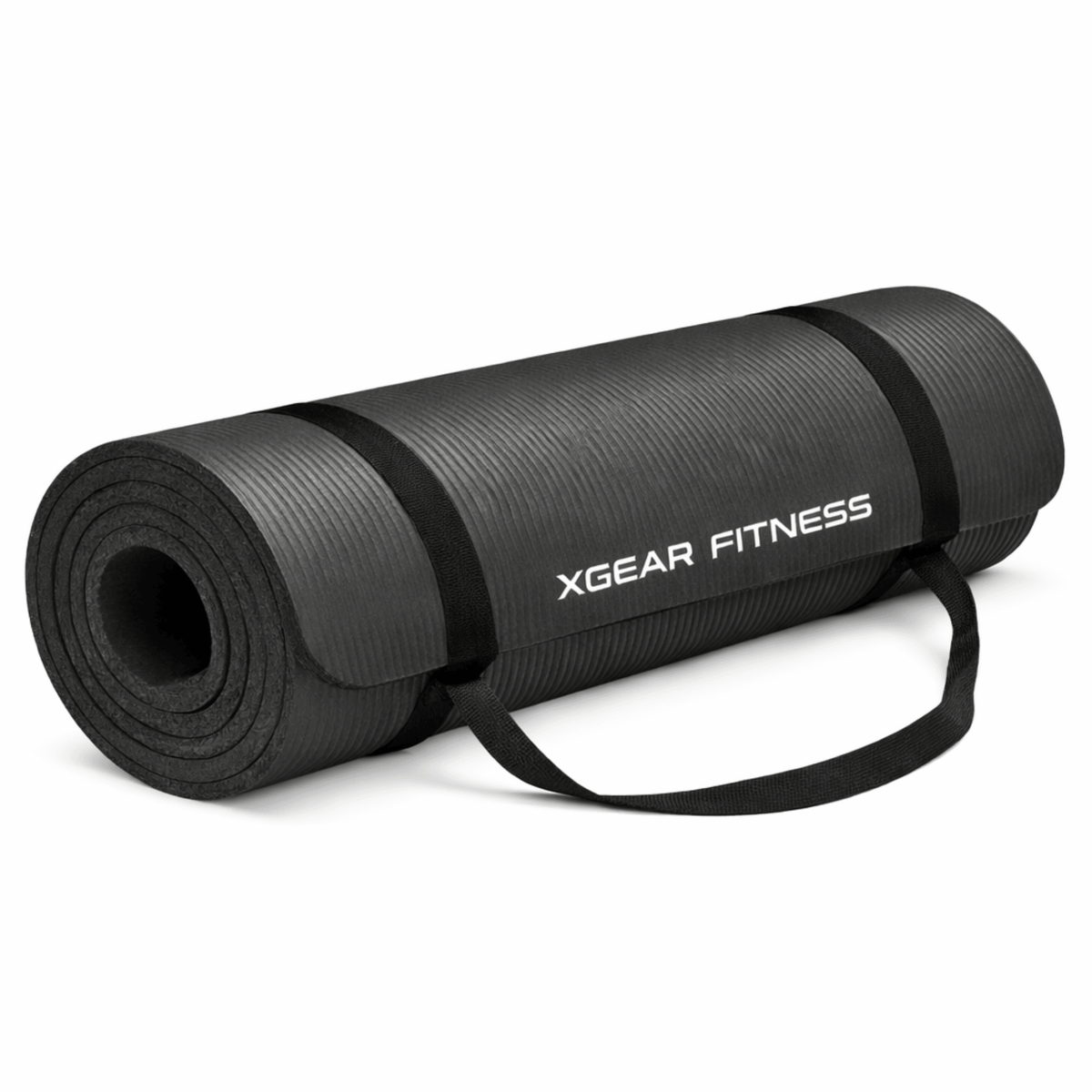XGear Fitness Thick Travel Yoga Mat with Carrying Strap - Level Up Fitness Shop