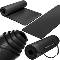 XGear Fitness Thick Travel Yoga Mat with Carrying Strap - Level Up Fitness Shop