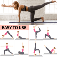 XGear Fitness Thick Travel Yoga Mat with Carrying Strap - Level Up Fitness Shop