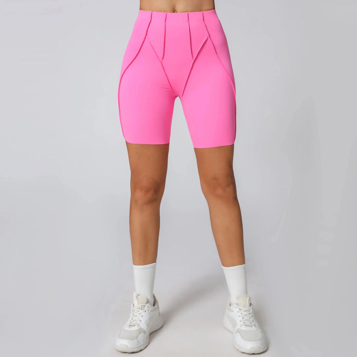 Yoga Shorts Women Fitness Shorts V-shaped Waist Running Cycling Shorts Breathable Sports Leggings Workout Gym Shorts - Level Up Fitness Shop